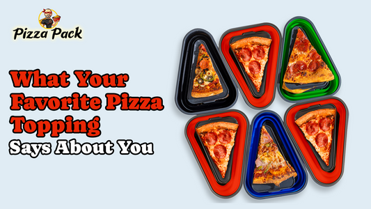 Mixed pizza toppings stored in Pizza Pack containers.