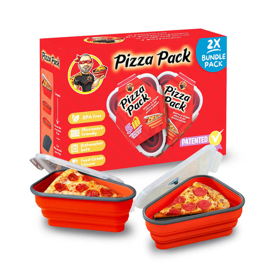 Pizza Pack® (2 pack) | As Seen On Shark Tank!| - Perfect Pizza Pack 