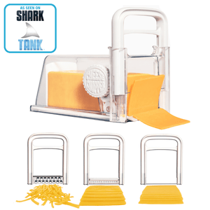 Cheese Shopper: Cheese shredder, slicer, and storage container